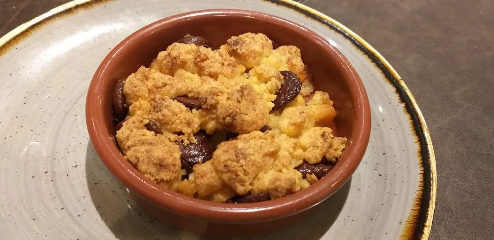Crumble Pomme Chocolat